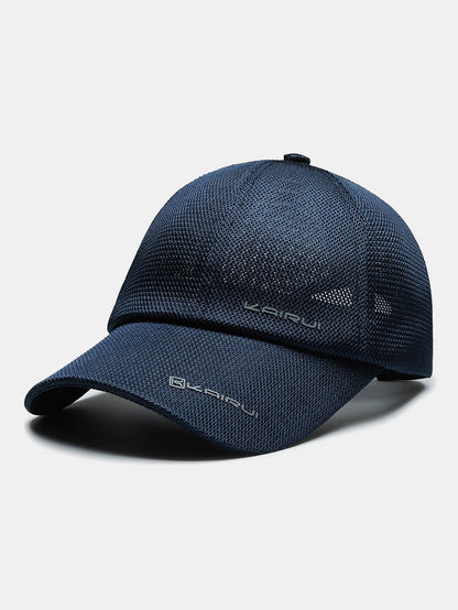 Solid Color Mesh Baseball Cap