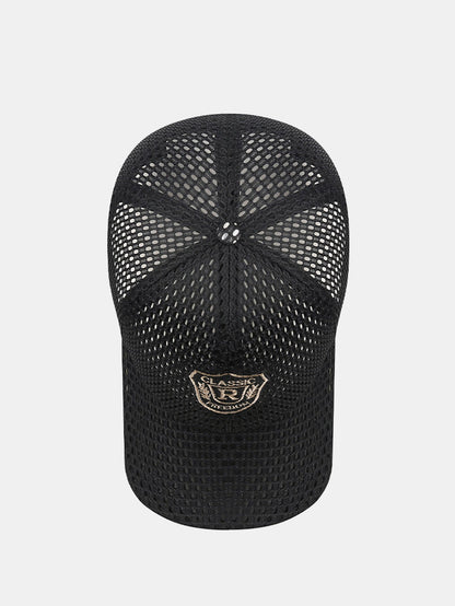 Adjustable Breathable Embroidered Men's Mesh Baseball Hat
