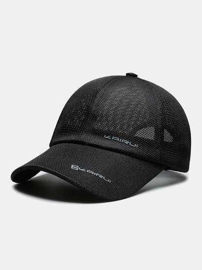 Solid Color Mesh Baseball Cap