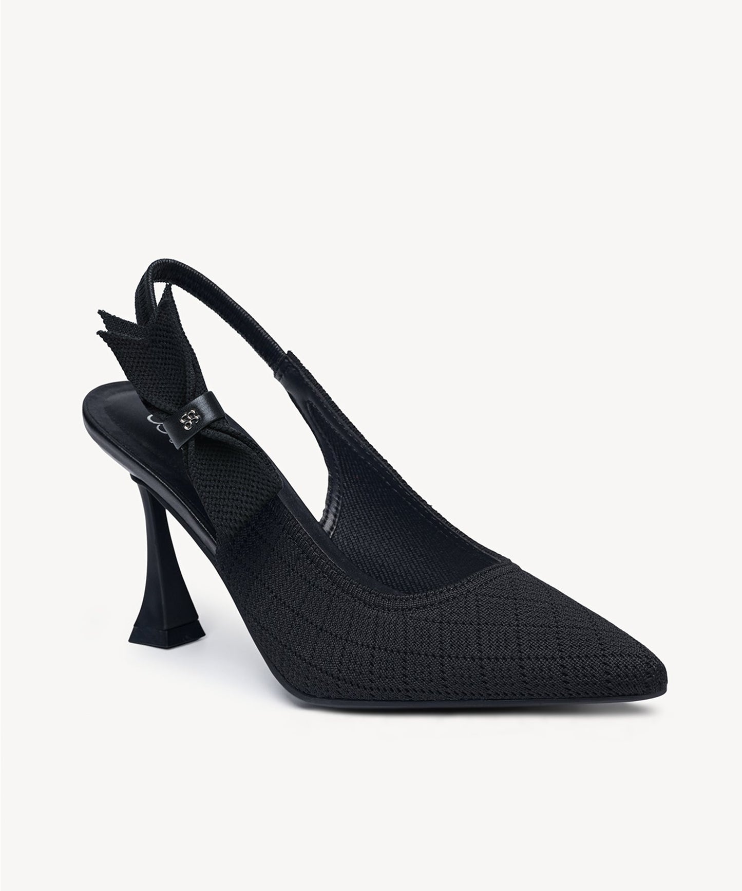 EverLush Bowknot Pointed Toe Heeled Slingback