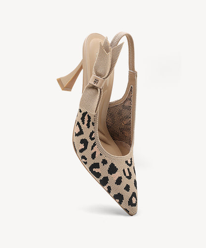 EverLush Bowknot Pointed Toe Heeled Slingback