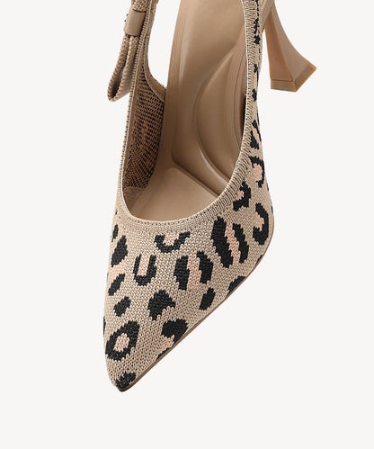 EverLush Bowknot Pointed Toe Heeled Slingback