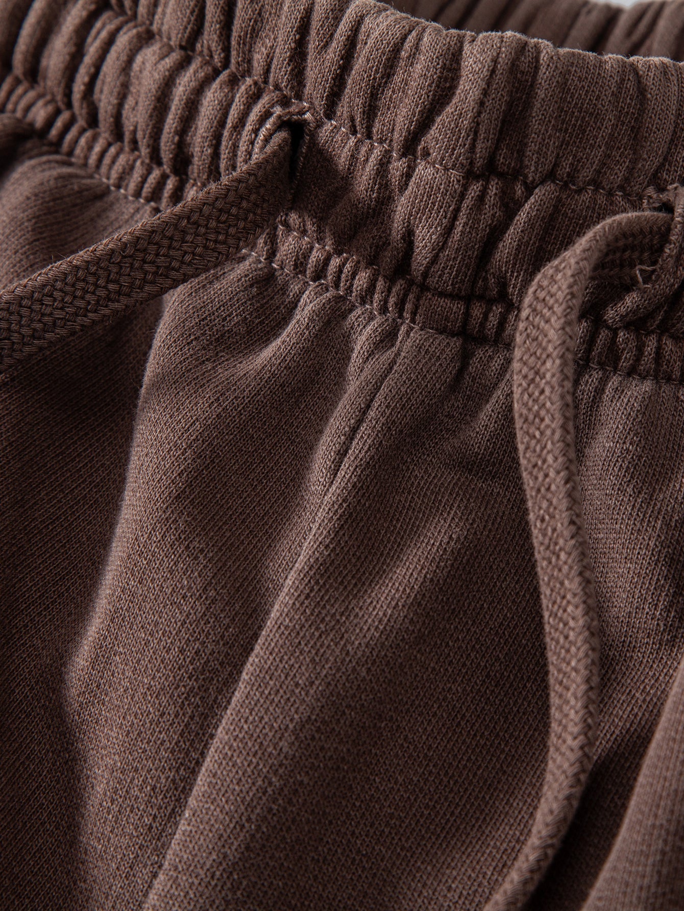 Washed Drawstring Shorts