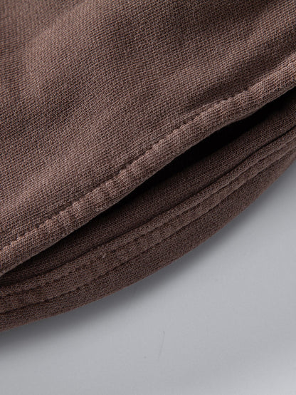 Washed Drawstring Shorts