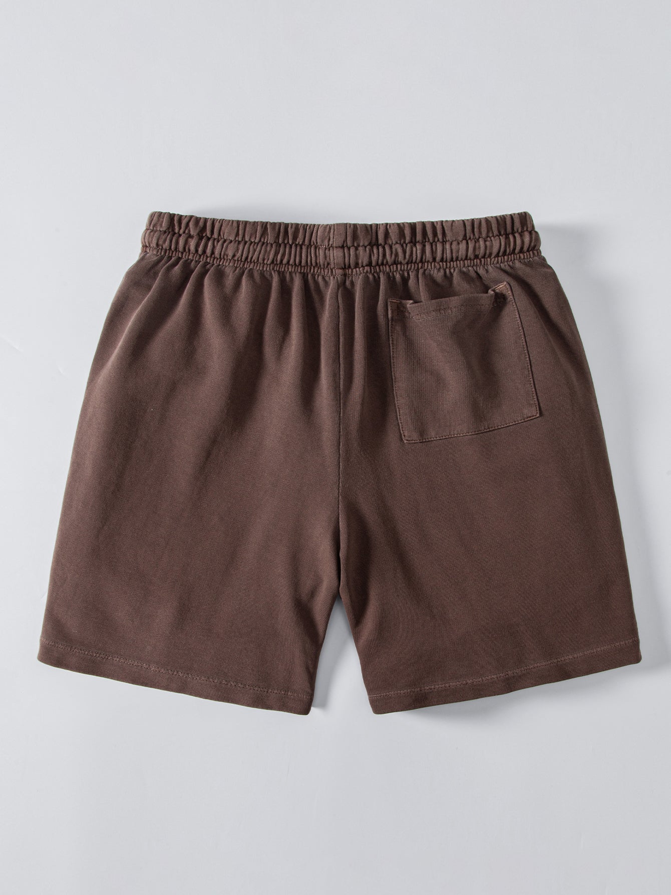 Heavyweight Washed Drop Shoulder T-Shirt & Distressed Shorts Set