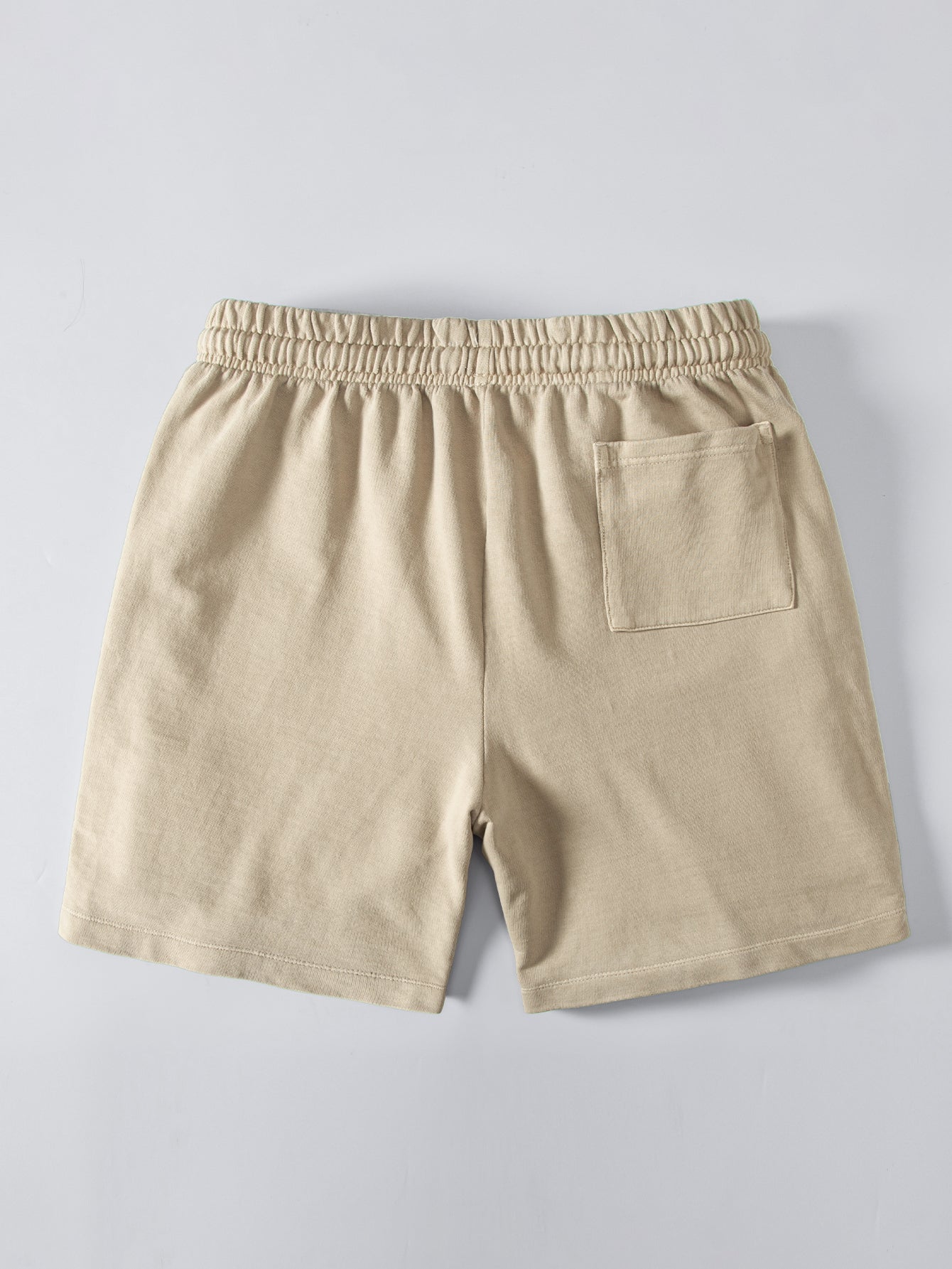 Heavyweight Washed Drop Shoulder T-Shirt & Distressed Shorts Set