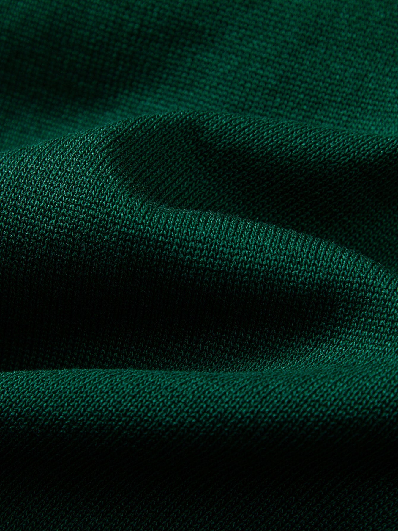 Contrast Trim Twisted Jacquard Knit Polo