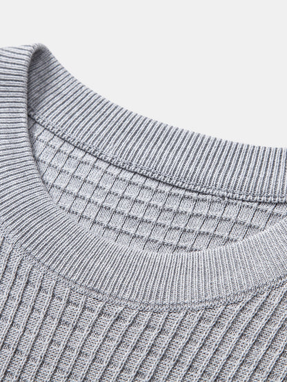 Waffle Knit T-Shirt