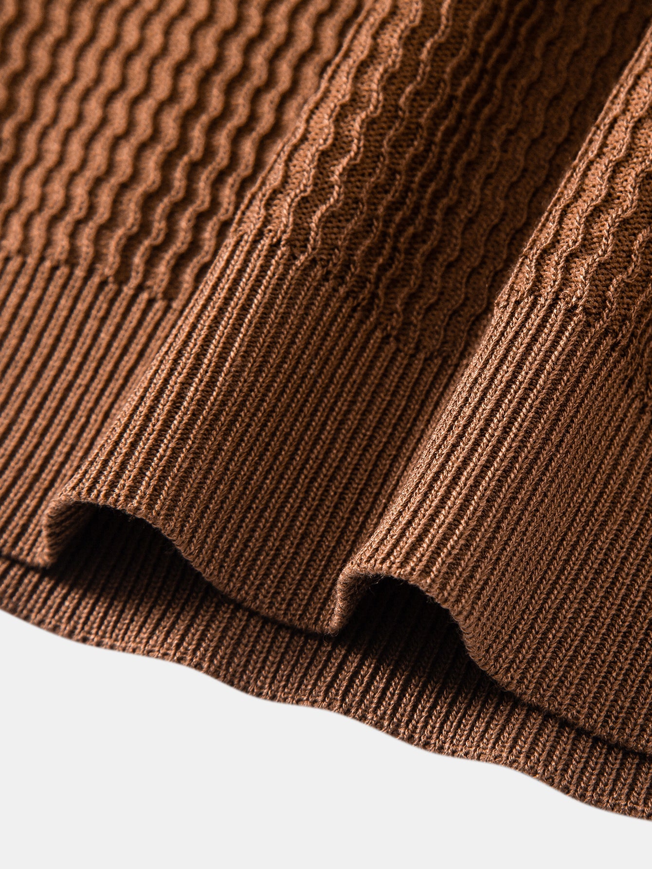 Textured Knit T-Shirt