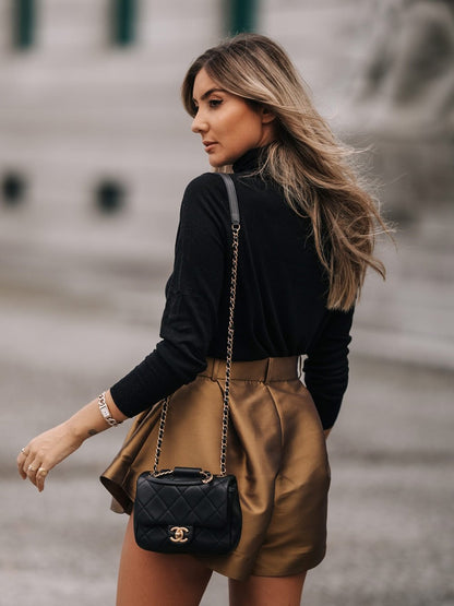 Structured Bronze Shorts ✨🤎