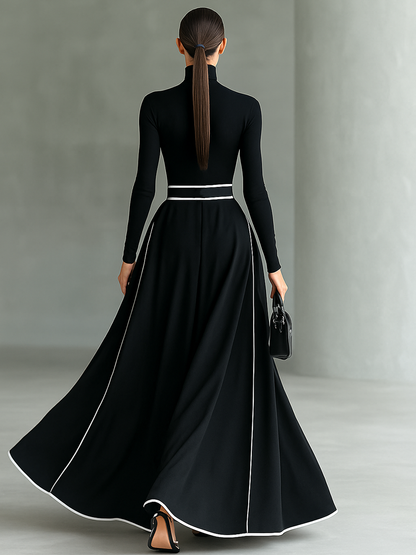 V-Neck Sleeveless Slit Maxi Dress