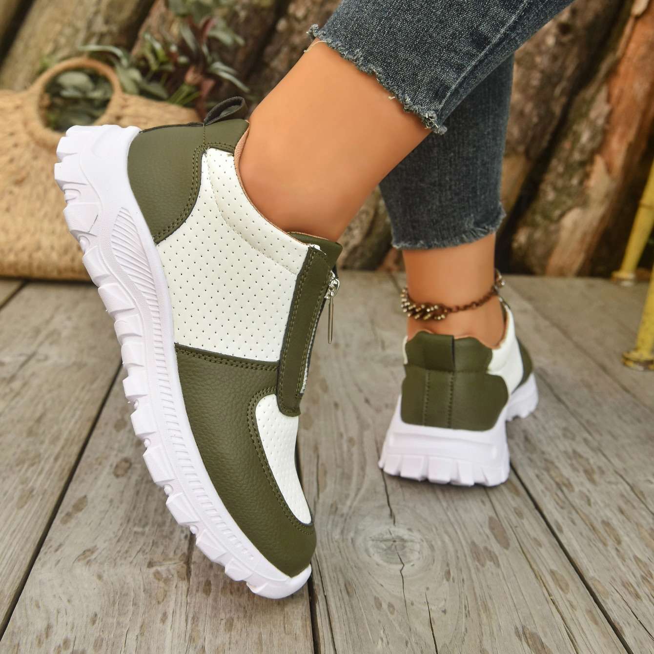Kenzie Zip Sneakers