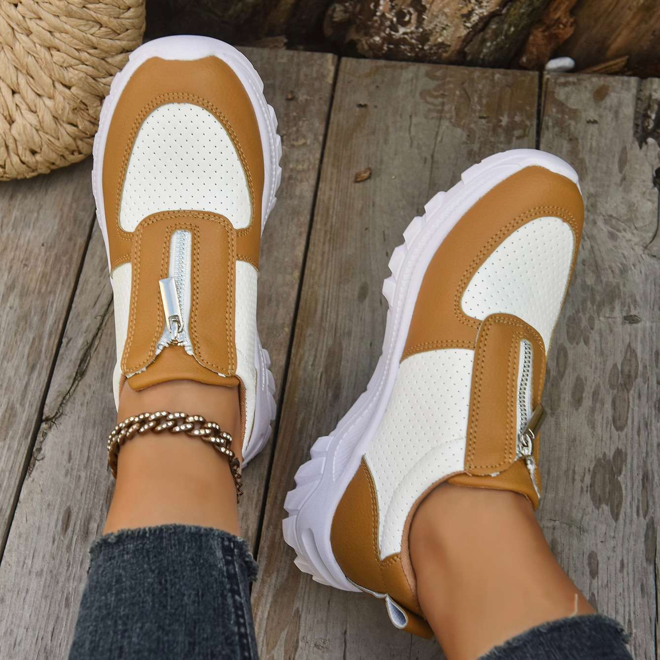 Kenzie Zip Sneakers