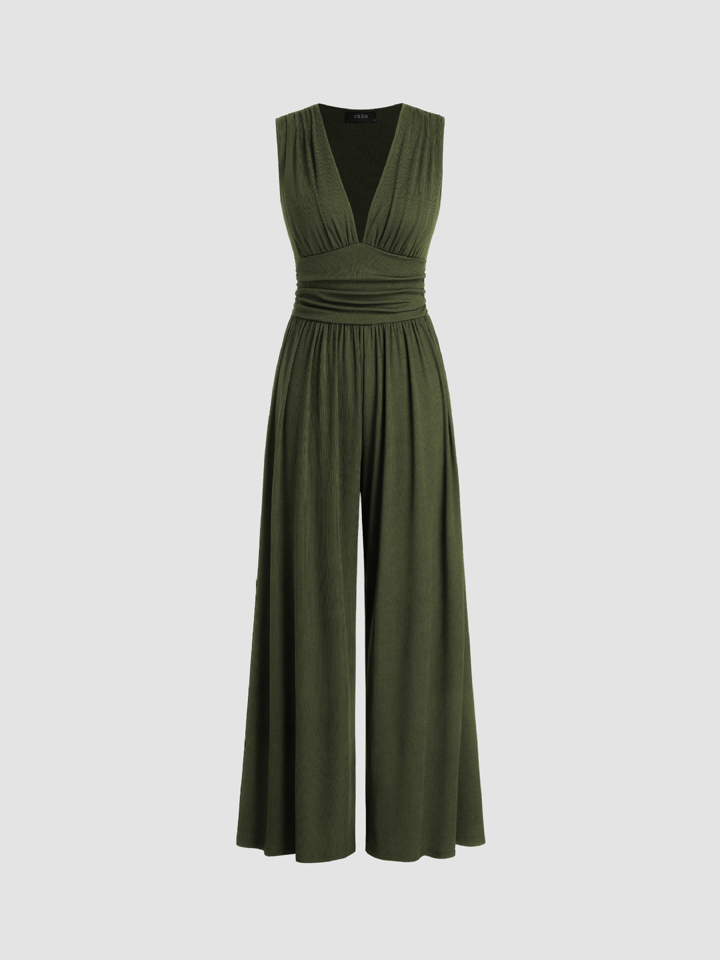 Serena – Tuta elegante senza maniche e pantaloni larghi