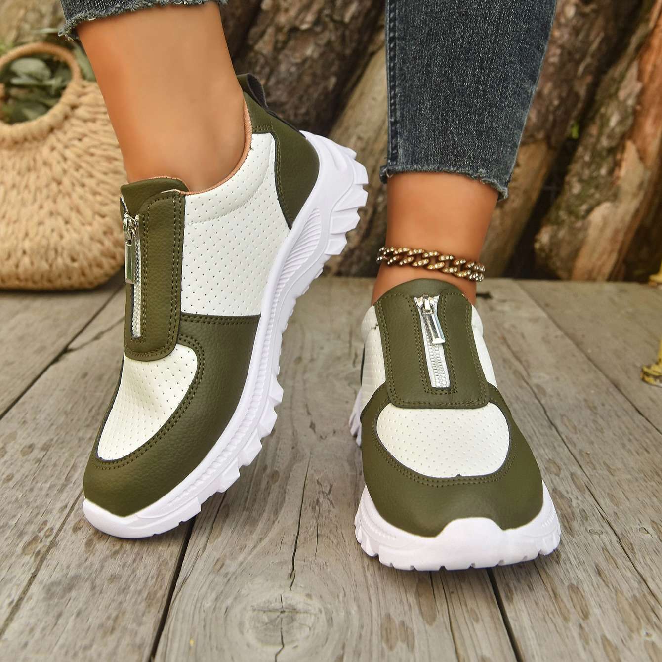 Kenzie Zip Sneakers