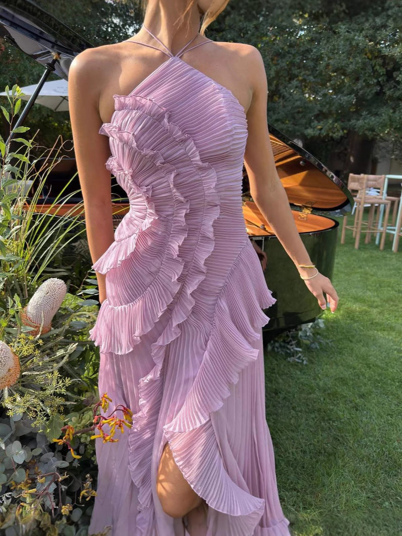 Eleonora | Abito elegante con volant