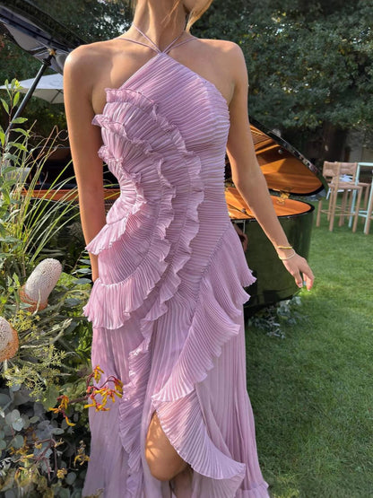 Eleonora | Abito elegante con volant