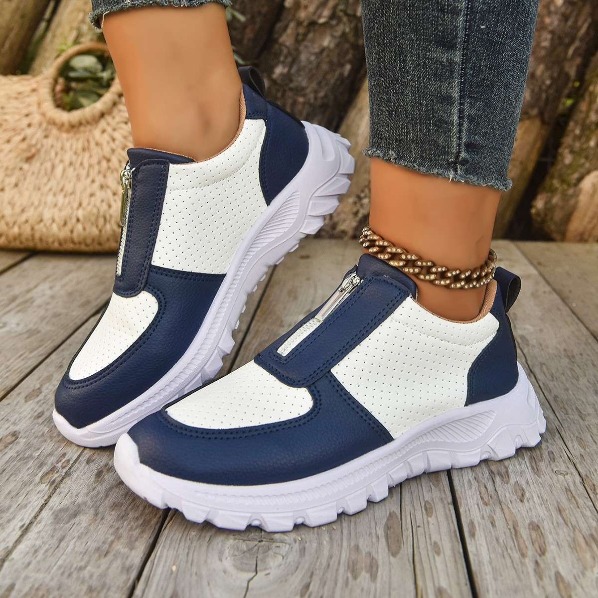 Kenzie Zip Sneakers