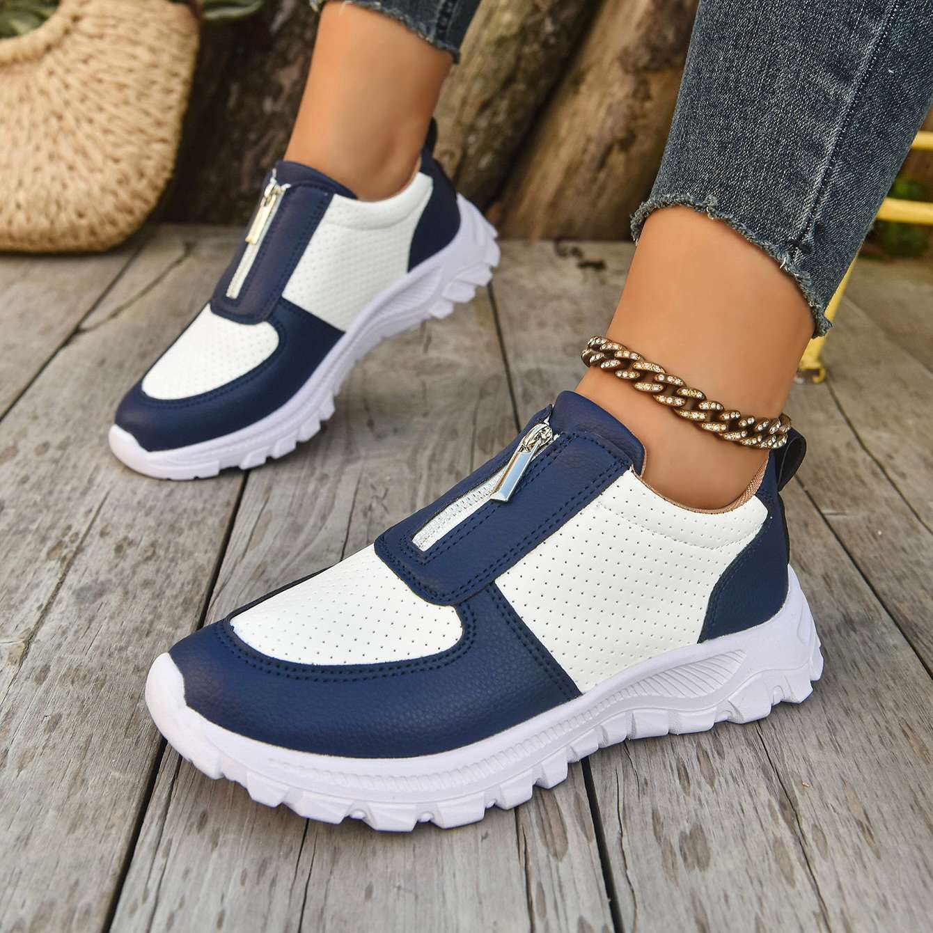 Kenzie Zip Sneakers