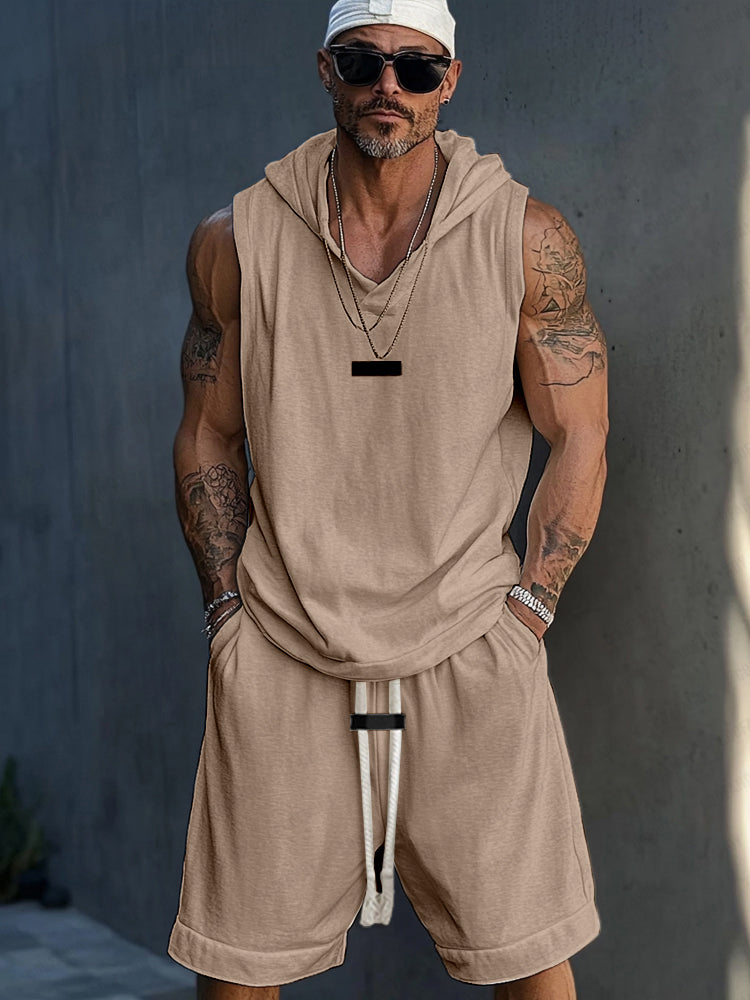 Athletic Hooded 2-Piece Set