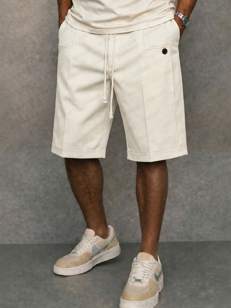Essential Urban Casual Drawstring Shorts