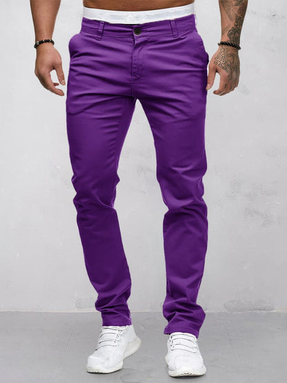 Casual Cozy Solid Pants