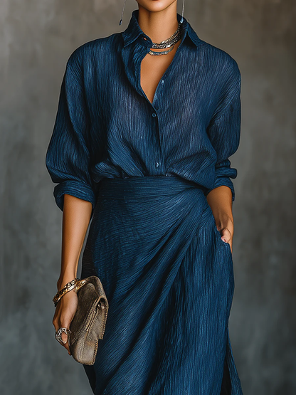 Francesca · Completo composto da camicia e gonna lunga