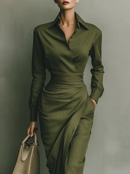 Caterina | Vestido maxi entallado elegante