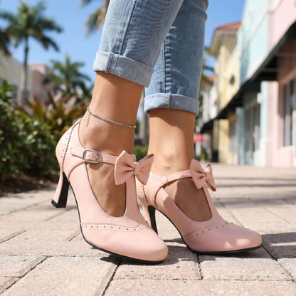 Alexis Bow Mary Jane Heels