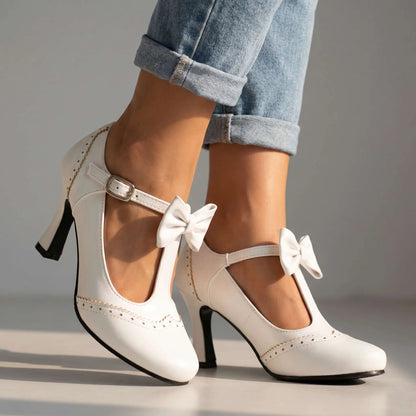 Alexis Bow Mary Jane Heels