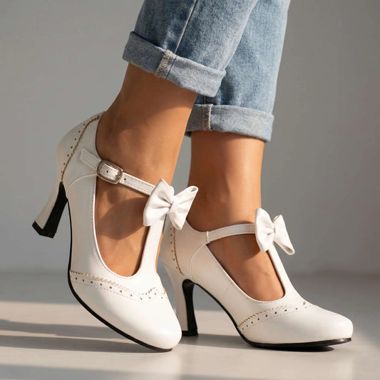 Alexis Bow Mary Jane Heels