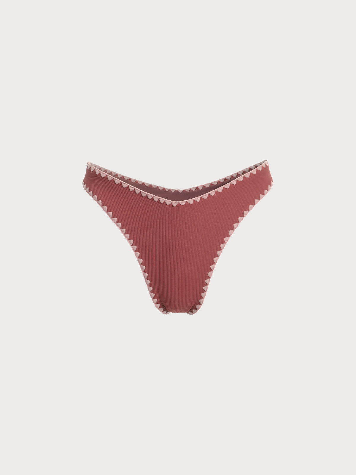 Contrast Stitch Bikini Bottom