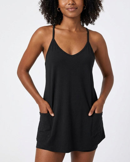 Athletic Lounge Romper Dress