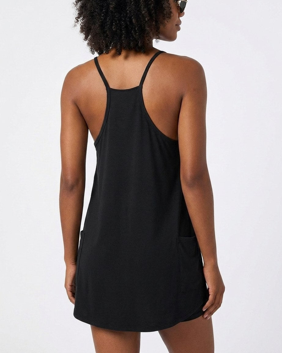 Athletic Lounge Romper Dress