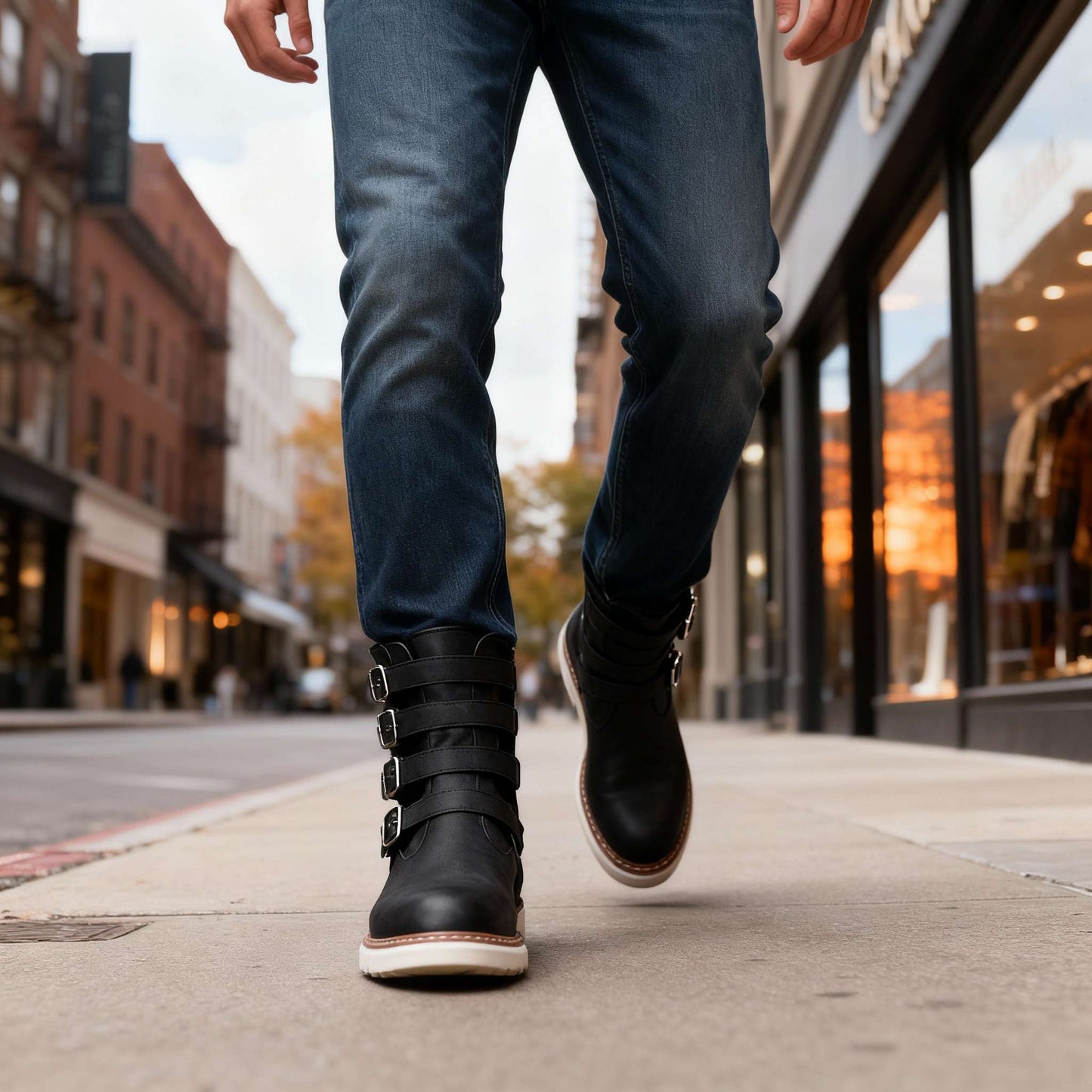 Marcus Buckle Boots