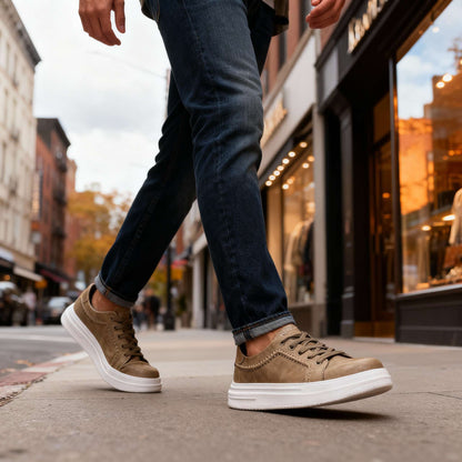 Callum Davidson Leather Sneakers