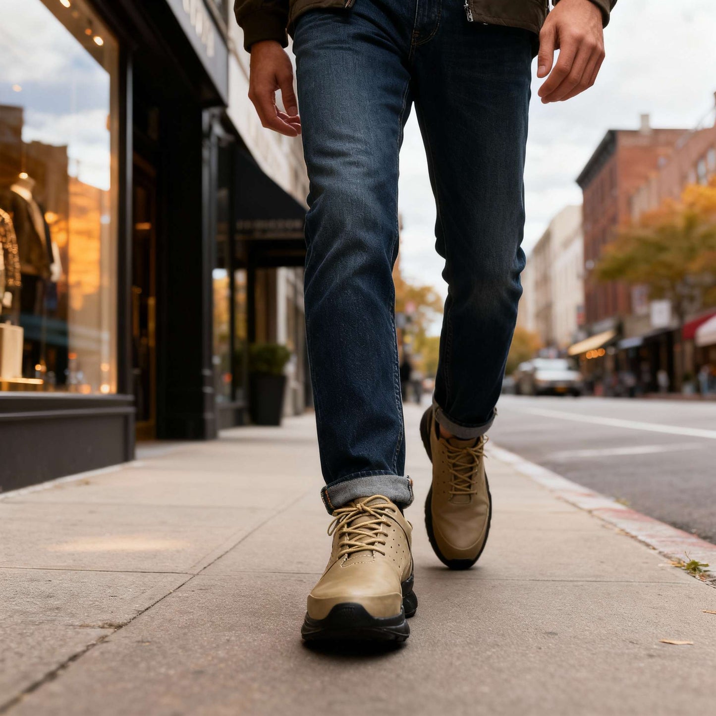 William Brooks Leather Sneakers