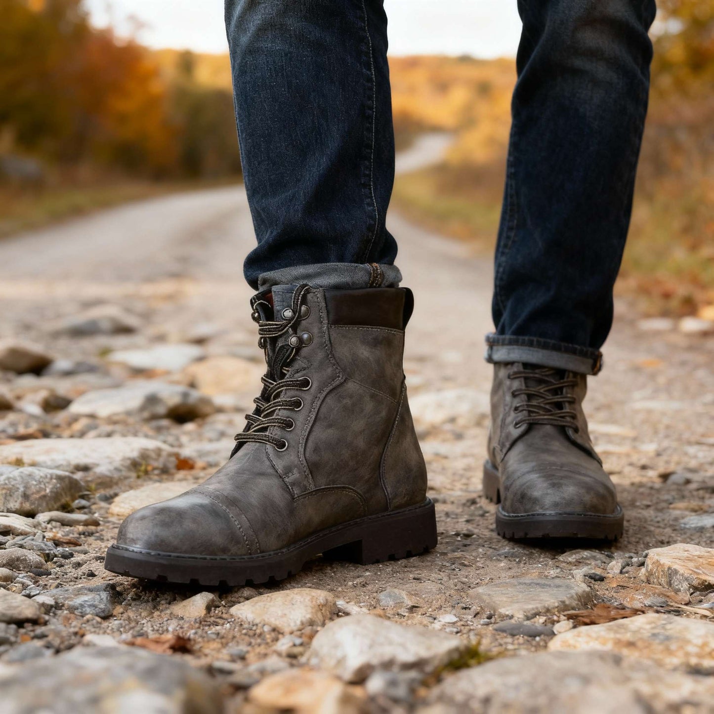 Landon Laced Boots