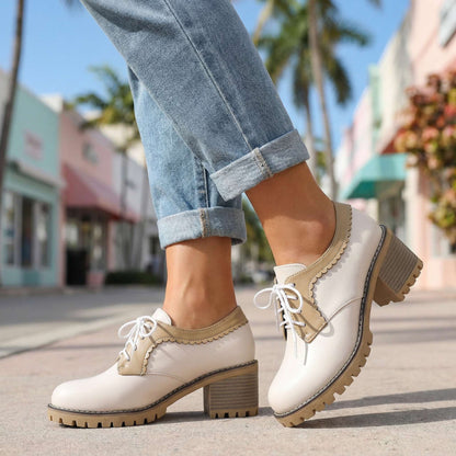 Ashley Lace-Up Heels