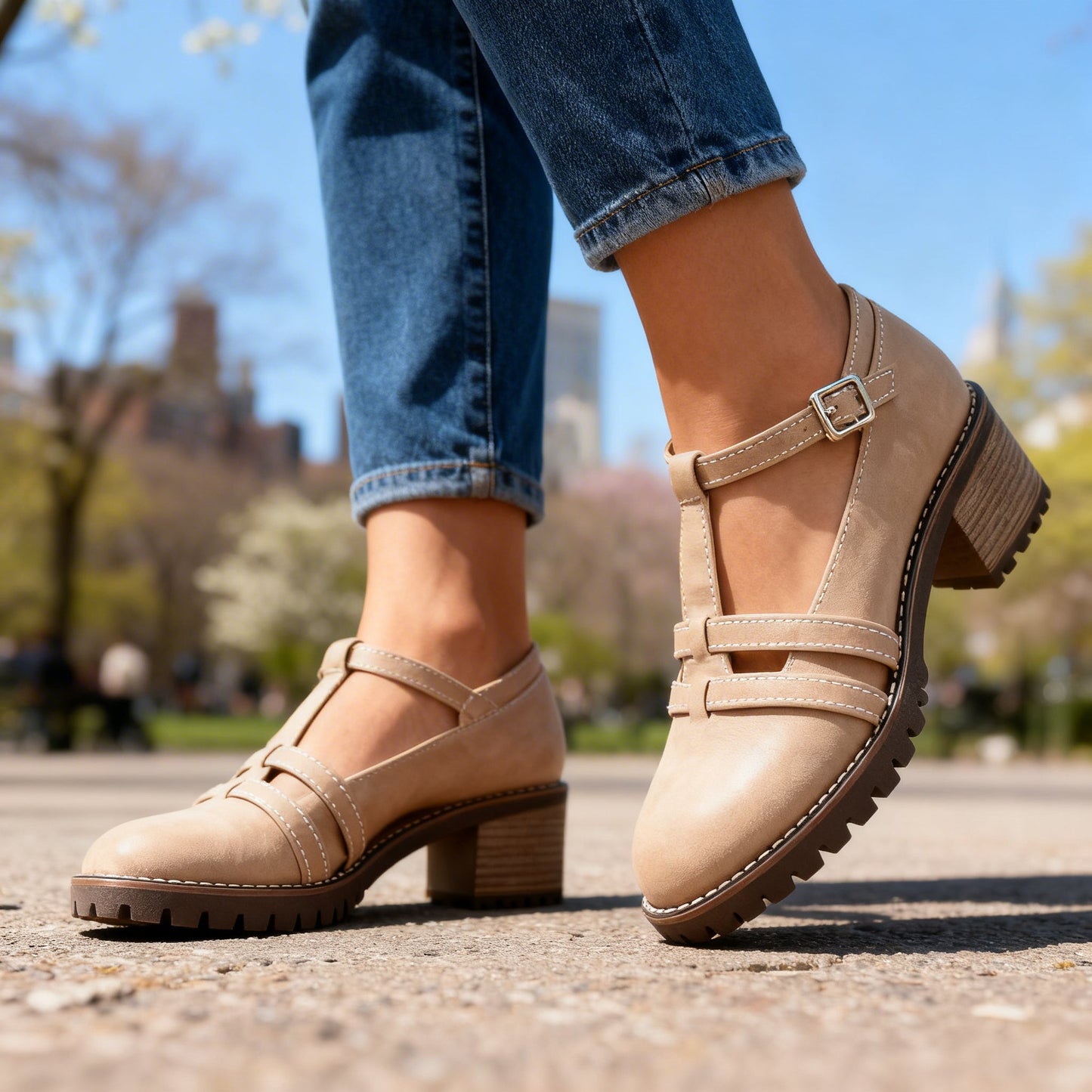 Bonnie T-Strap Loafers