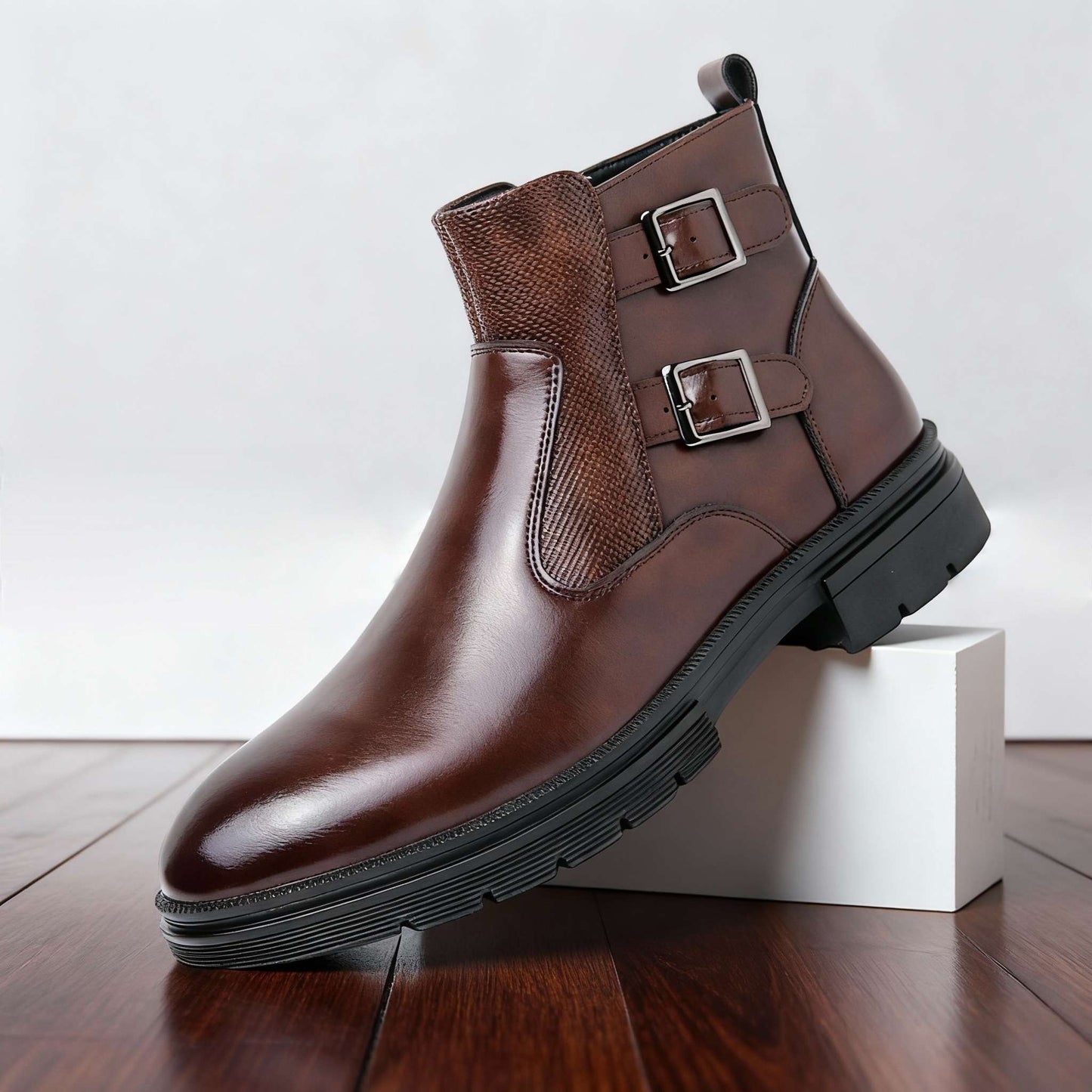 Bennett Buckle Boots