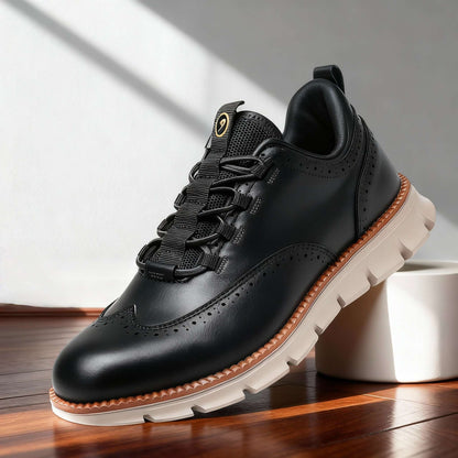 Brandon Brogue Leather Sneakers