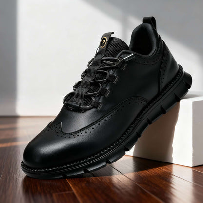 Brandon Brogue Leather Sneakers