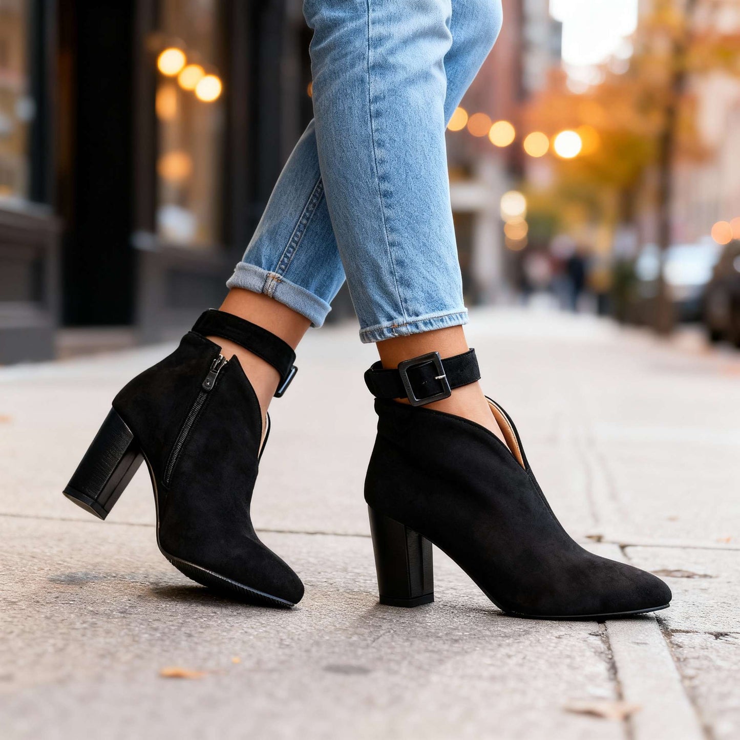 Alison Buckle Heels