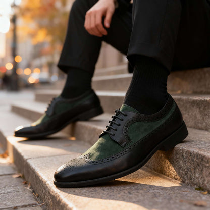 Desmond Velvet Dress Shoes