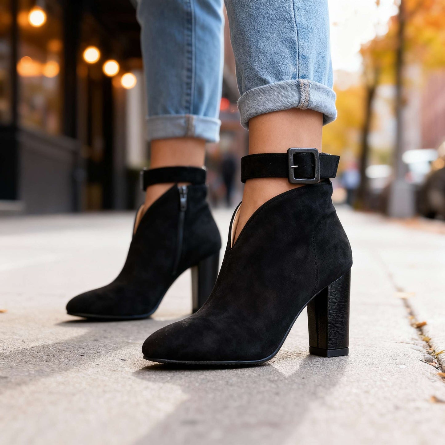 Alison Buckle Heels