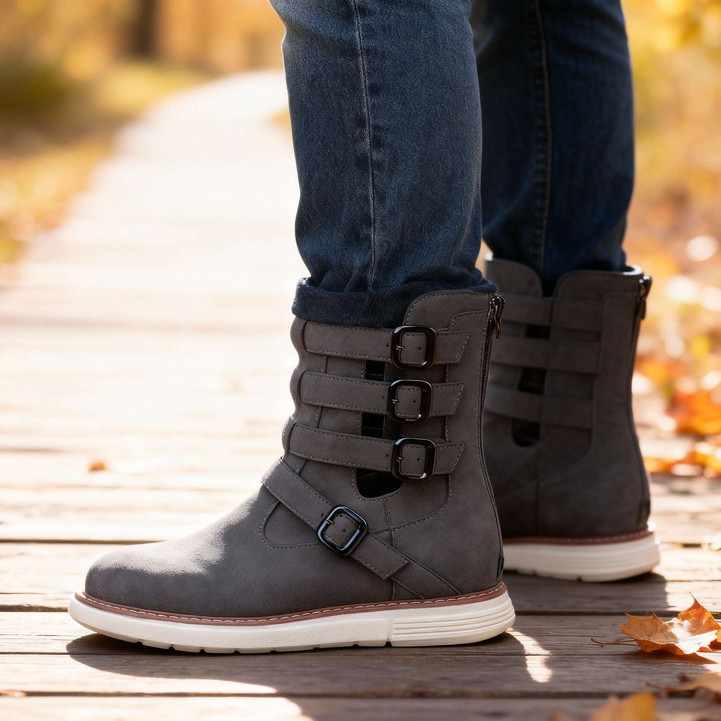 Marcus Buckle Boots