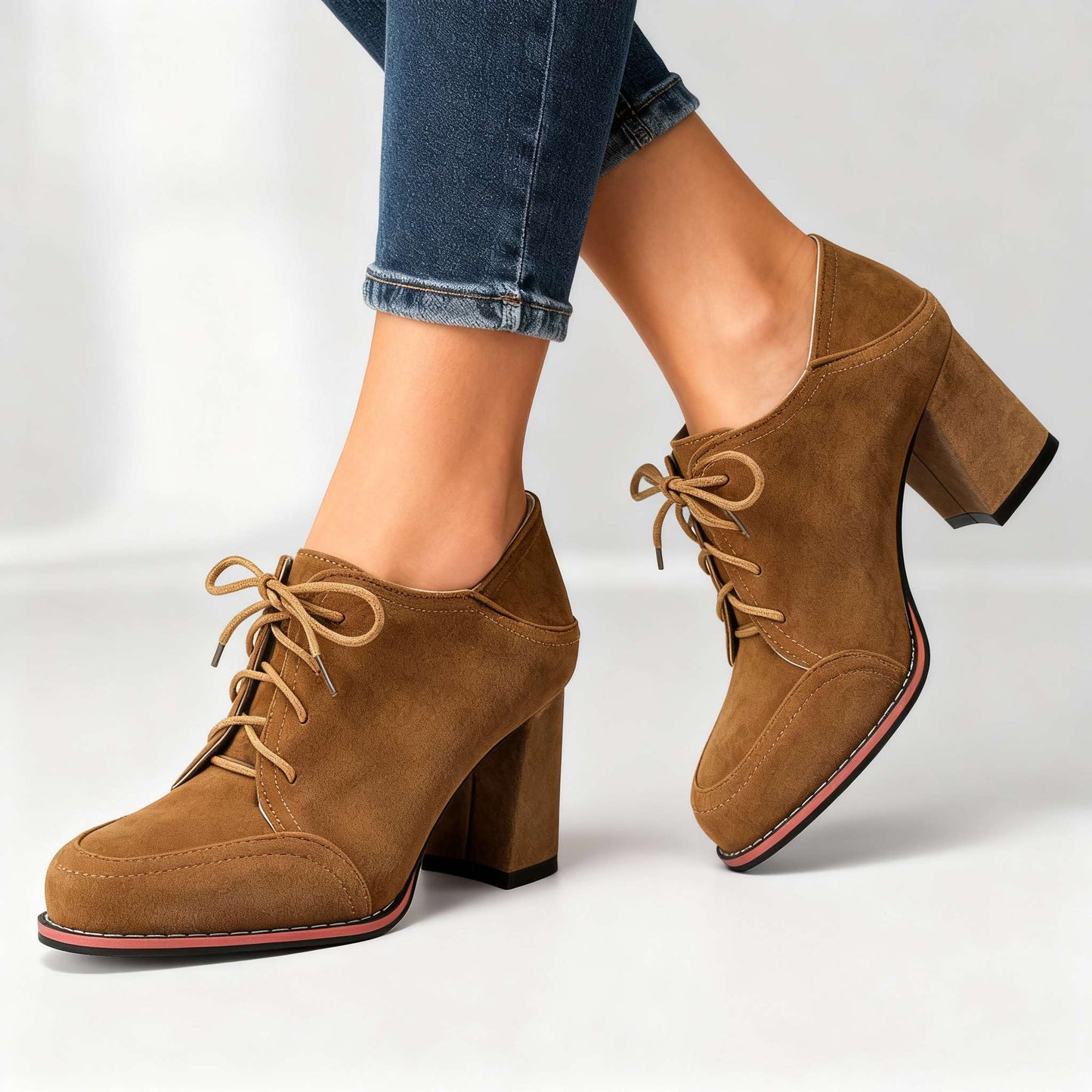 Kiana Lace-Up Heels