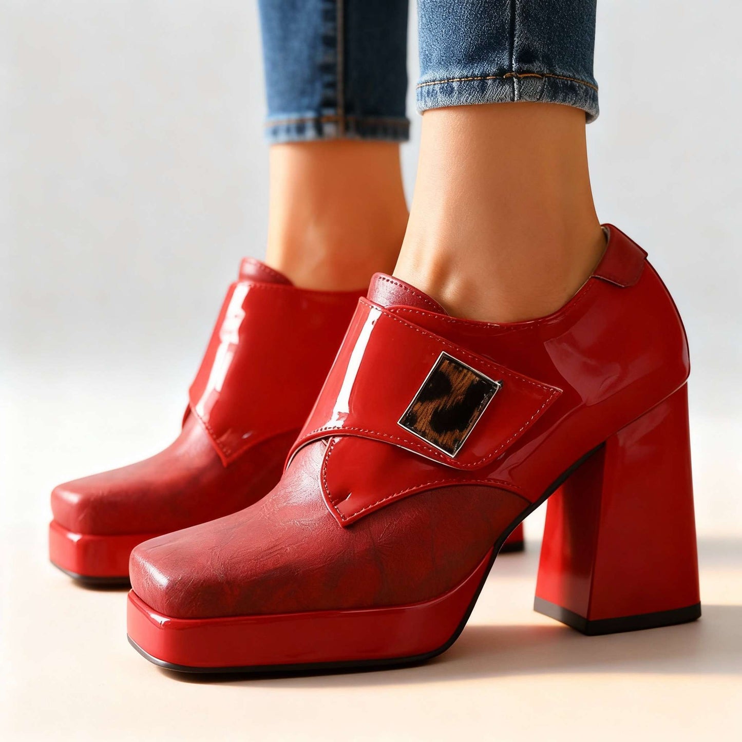 Natalie Block Heels