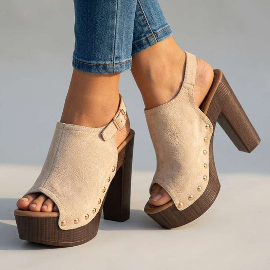 Valentina Block Heels